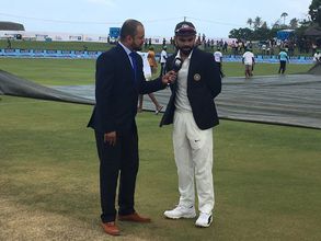 తొలి టెస్టు, డే1: భారత్ 399/3... ధావన్ సెంచరీ, పుజారా 144 నాటౌట్‌