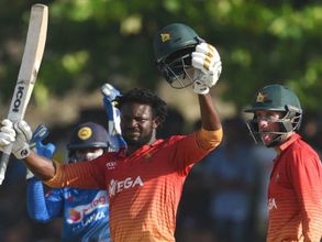 జింబాబ్వే సంచలనం: రికార్డు ఛేదనతో లంకపై విజయం