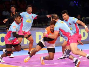 బోణీ కొట్టిన జైపూర్: ఉత్కంఠ మ్యాచ్‌లో పుణెరిపై విజయం