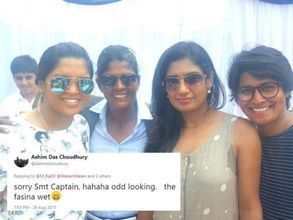 మిథాలీ శరీరంపై చెడుగా: కెప్టెన్ కూల్ తనదైన శైలిలో రిప్లై