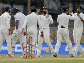 ఆసక్తికరంగా రెండో టెస్టు: మెండిస్ సెంచరీ, ఫాలో ఆన్‌లో లంక 209/2