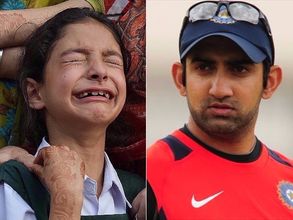 నీ క‌న్నీళ్ల‌ను భూమాత కూడా మోయ‌లేదు: మనసు చలించే ట్వీట్ చేసిన గంభీర్