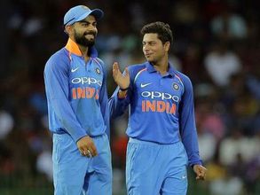 నీకు ఎలాంటి ఫీల్డింగ్ కావాలి?: కుల్దీప్‌తో కెప్టెన్ కోహ్లీ