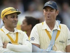 క్రికెట్ దిగ్గజం షేన్‌వార్న్ పుట్టినరోజు: సెహ్వాగ్ ట్వీట్ ఇదే