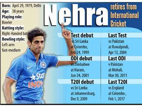 ఆశిష్ నెహ్రాకు ఘనమైన వీడ్కోలు పలికిన సహచరులు (వీడియో)