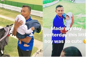 లిటిల్ బాయ్ సో క్యూట్: బుల్లి అభిమానితో పృథ్వీ షా (ఫోటోలు)