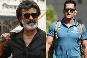 రజనీ 'కాలా'గా ధోని: సోషల్ మీడియాలో వీడియో వైరల్