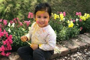 కూతురితో హోళీ సంబరాల్లో ధోనీ, ఫొటో వైరల్