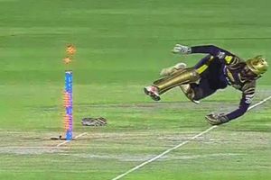 ధోనిని మరిపించాడు: దినేశ్ కార్తీక్ అద్భుత స్టంపౌట్ చూశారా? (వీడియో)