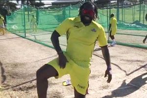 క్రిస్ గేల్ క్రేజీ డ్యాన్స్‌కు కొత్త పేరు పెట్టిన సెహ్వాగ్ (వీడియో)