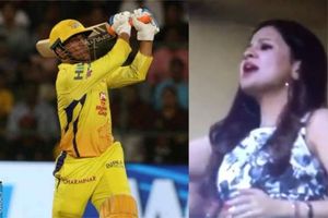 ధోనీ ప్రతి సిక్సుకి సాక్షి కేరింతలు, విచారంలో అనుష్క