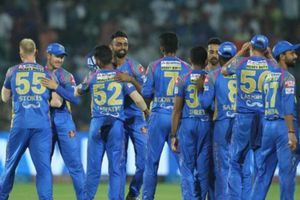 ప్రీతి జింతానే కాదు.. ముంబై ఓటమి అనంతరం రాజస్థాన్ సంబరాలు(వీడియో)