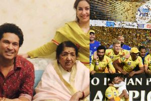 ఐపీఎల్ ఫైనల్ మ్యాచ్ ఆమెతో కలిసి చూశా: సచిన్