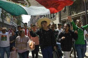 జర్మనీ ఓటమి మెక్సికన్ల కళ్లలో ఆనందాన్ని నింపింది