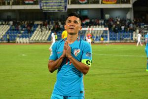 ట్విట్టర్ వేదికగా సునీల్ ఛెత్రికి ప్రముఖుల అభినందనలు