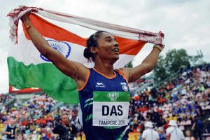 హిమదాస్ కోచ్‌పై లైంగిక ఆరోపణలు: ఖండిస్తూ వీడియో విడుదల