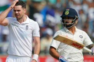 అండర్సన్‌పై ప్రతీకారం తీర్చుకోనున్న కోహ్లీ??