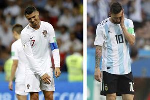 వరల్డ్ కప్ నుంచి ఒకేరోజు నిష్క్రమణ: రొనాల్డో-మెస్సీలపై జోకులు