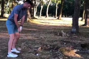 అండర్సన్ కొట్టిన బంతి తనకే దెబ్బ తగిలేలా చేసింది..! (వీడియో)