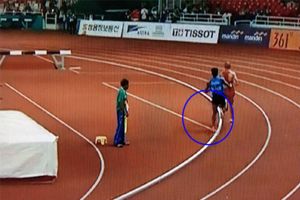 భారత్‌కు ఎదురుదెబ్బ: ‘ట్రాక్‌’ తప్పాడు, కాంస్య పతకం కోల్పోయాడు