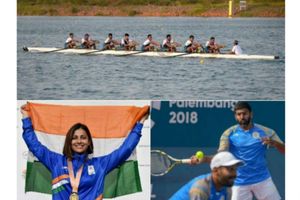 ఆసియా గేమ్స్, డే 6: పతకాలు సాధించిన భారత క్రీడాకారులు