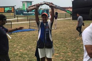 మెన్స్ డబుల్ ట్రాప్ ఈవెంట్: రజతం గెలిచిన శార్ధూల్ విహాన్