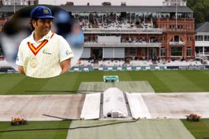 వర్షంతో ఆట రద్దు: సచిన్ అసంతృప్తి, గంట మోగించలేకపోయాడు