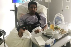 మాంచెస్టర్‌లో సాహాకు సర్జరీ పూర్తి: ట్విట్టర్‌లో బీసీసీఐ ఫోటోలు