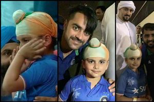 చూడండి: భారత బుల్లి ఫ్యాన్‌ని బుజ్జగించిన రషీద్ ఖాన్, భువీ