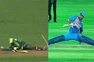 ధోనీని కాపీ కొట్టి.. వికెట్ చేజార్చుకున్న పాక్ కెప్టెన్