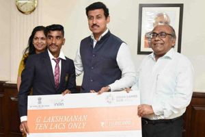 క్రీడాస్ఫూర్తి: పతకం పోయినా రూ.10 లక్షలు వచ్చాయి