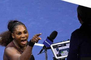 యుఎస్ ఓపెన్ ఫైనల్లో ‘సెక్సిజం’: అంఫైర్‌ని దొంగ అన్న సెరెనా విలియమ్స్