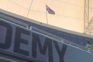 ఆస్ట్రేలియాకి బదులు న్యూజిలాండ్ జెండా ఎగరేసి..