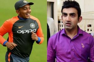 సెహ్వాగ్‌ను పృథ్వీ షాతో పోల్చడం సరికాదు: వివరించిన గంభీర్