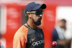 వైజాగ్ నెట్స్‌లో ప్రాక్టీసు చేస్తోన్న ఇషాంత్ శర్మ