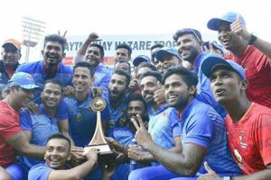 ముంబైదే విజయ్‌ హజారే ట్రోఫీ: ఫైనల్లో ఢిల్లీపై ఘన విజయం