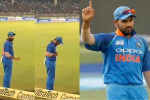 రోహిత్ అని కాదు.. ఇండియా అని అరవండి(వీడియో)