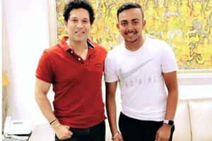 See Pic: సచిన్‌ టెండూల్కర్‌ను కలిసిన పృథ్వీ షా