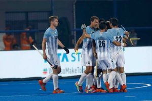 హాకీ వరల్డ్ కప్‌: చివరి వరకు ఉత్కంఠ, కష్టంగా నెగ్గిన అర్జెంటీనా