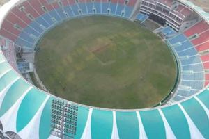 టీ20కి ఒక్కరోజు ముందే స్టేడియం పేరు మార్చారు..