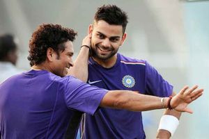 కవర్ డ్రైవ్స్‌కు అభిమానిని: కోహ్లీ పుట్టినరోజు నాడు సచిన్ ప్రశంస