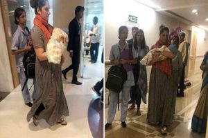 ఆసుపత్రి నుంచి సానియా డిశ్చార్జ్, ఫోటోలు వైరల్: కొడుకు పేరేంటో తెలుసా?