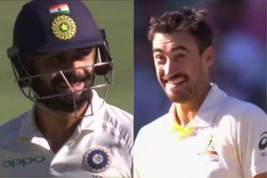 బౌన్సర్లతో భయపెట్టారు: కోహ్లీ నవ్వు తెప్పించిన స్టార్క్ బౌన్సర్‌ (వీడియో)