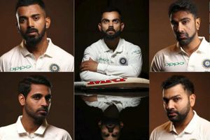 టీమిండియా ఫోటోషూట్: కొత్త లుక్‌లో కోహ్లీ, రోహిత్ శర్మ... ఫోటోలు వైరల్