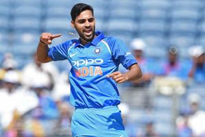 India vs Australia 1st ODI: వన్డేల్లో 100వ వికెట్ తీసిన భువనేశ్వర్ కుమార్