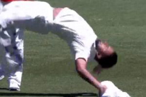 సిడ్నీ టెస్టు: రిషబ్ పంత్ 'కిక్ అప్' విన్యాసం చూశారా? (వీడియో)