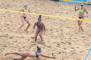 తొలి నగరంగా విశాఖపట్నం: సాగరతీరంలో బీచ్ వాలీబాల్ పోటీలు