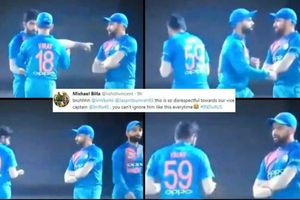 విశాఖలో జరిగిన తొలి టీ20లో రోహిత్ శర్మకు అవమానం (వీడియో)