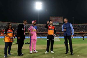 ఉప్పల్‌లో SRH vs RR: రాజస్థాన్ బ్యాటింగ్, విలియమ్సన్ రీఎంట్రీ