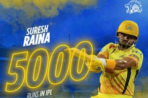 5000 పరుగులు: మొట్టమొదటి క్రికెటర్‌గా చరిత్ర సృష్టించిన సురేశ్ రైనా